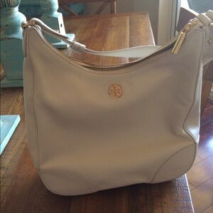 Tory Burch Cream Shoulder Bag